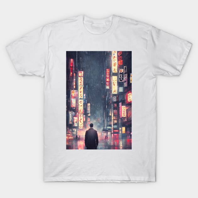 You are in Tokyo Neon Anime Japan T-Shirt by Trendy-Now